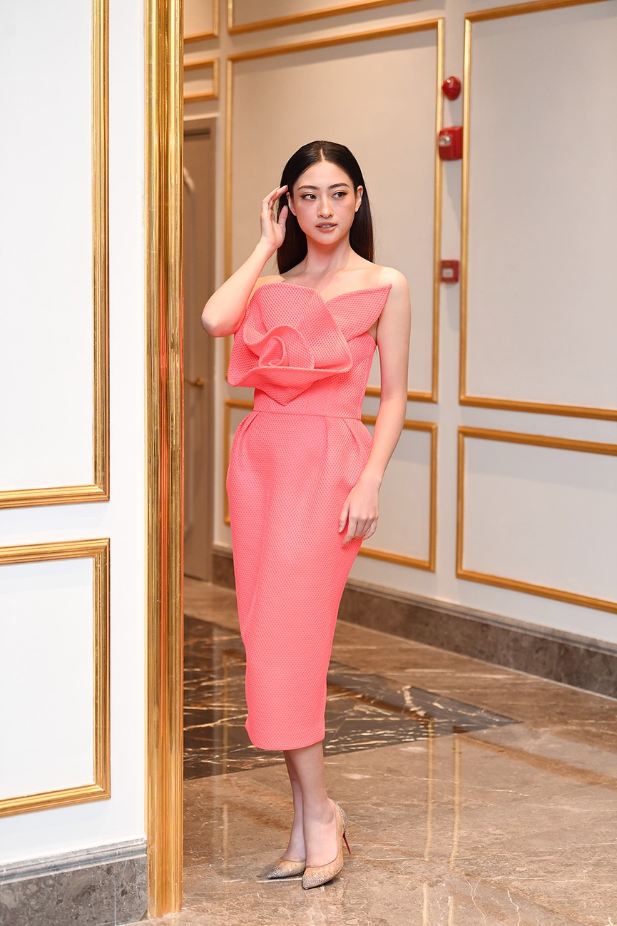 Vẻ rạng rỡ của dàn Hoa hậu, Á hậu tại họp báo Vòng Bán kết HHVN 2020 - Ảnh 5.