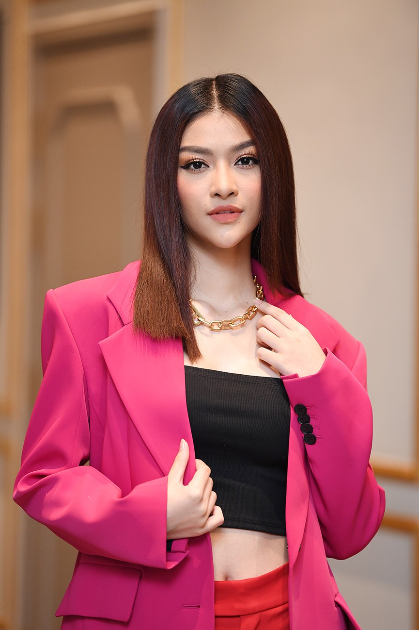 Vẻ rạng rỡ của dàn Hoa hậu, Á hậu tại họp báo Vòng Bán kết HHVN 2020 - Ảnh 8.