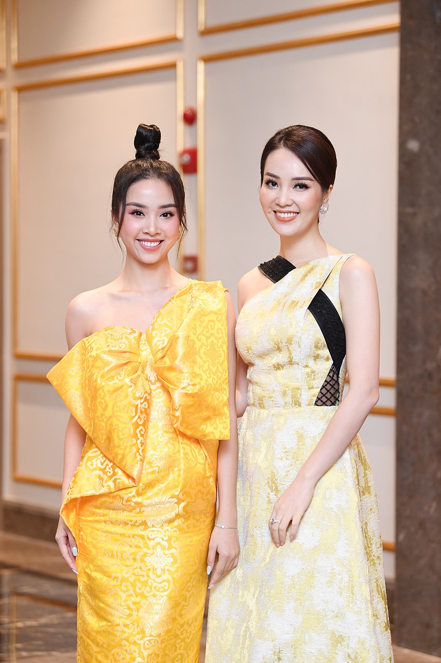 Vẻ rạng rỡ của dàn Hoa hậu, Á hậu tại họp báo Vòng Bán kết HHVN 2020 - Ảnh 10.