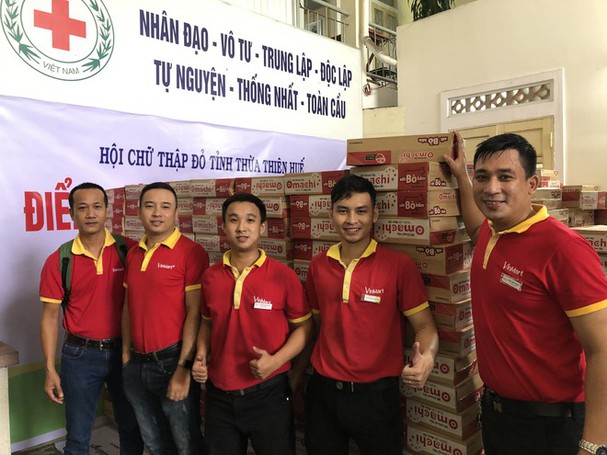 Tập thể CBNV Masan chung tay cùng Tập đoàn đóng góp hỗ trợ cho đồng bào miền Trung ruột thịt