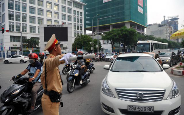 Hà Nội: Tạm cấm, hạn chế một số tuyến đường để phục vụ Hội nghị cấp cao ASEAN 37 - Ảnh 1.