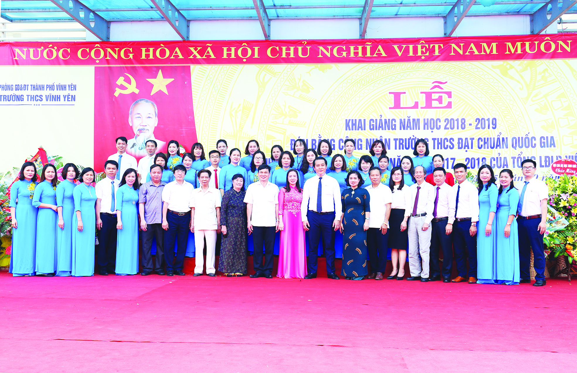 Trường THCS Vĩnh Yên (Vĩnh Phúc): Xứng đáng với niềm tin yêu của phụ huynh và học sinh - Ảnh 1.