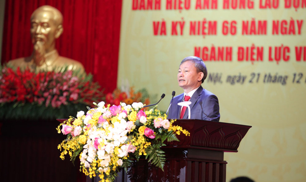 Tập đoàn Điện lực Việt Nam đón nhận danh hiệu “Anh hung lao động thời kỳ đổi mới” - Ảnh 1.