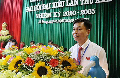 Thanh Hóa: Đại hội đại biểu Đảng bộ huyện Hà Trung lần thứ XXII, nhiệm kỳ 2020-2025 - Ảnh 2.
