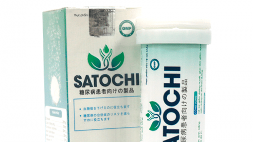 Người tiêu dùng cần cẩn trọng khi mua thực phẩm bảo vệ sức khỏe Satochi