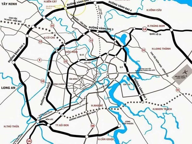 Hà Nội sắp có đường vành đai dài 98 km, quy mô cao tốc 6 làn xe - Ảnh 1.