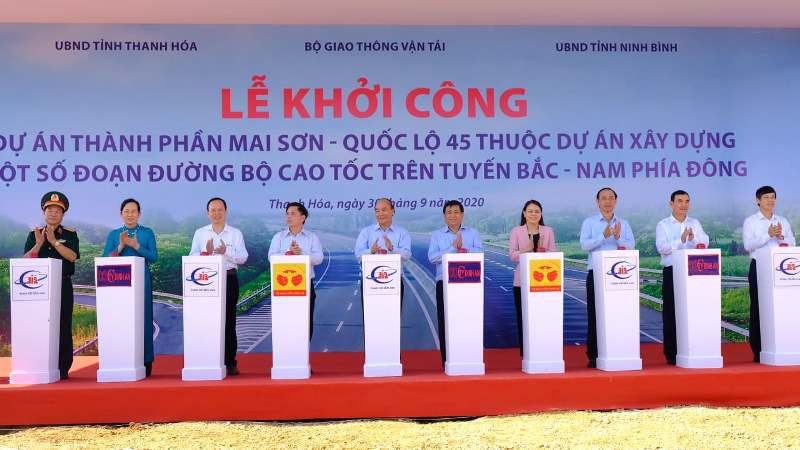 Thủ tướng dự lễ khởi công dự án cao tốc Mai Sơn-Quốc lộ 45 - Ảnh 2.
