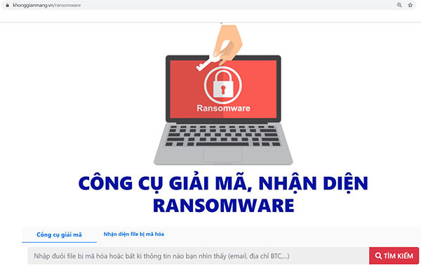 Cung cấp miễn phí công cụ “Make in Vietnam” giúp nhận diện mã độc mã hóa dữ liệu tống tiền - Ảnh 1.