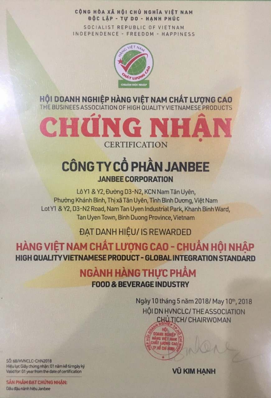 Dầu đậu nành Janbee - Chất lượng đến từ sự khác biệt - Ảnh 5.