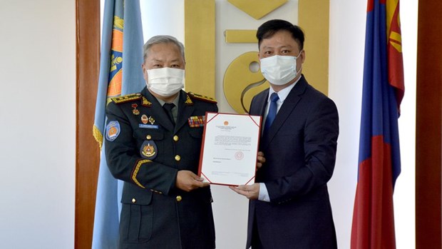 Việt Nam hỗ trợ Mông Cổ 50.000 USD để ứng phó dịch COVID-19 - Ảnh 1.