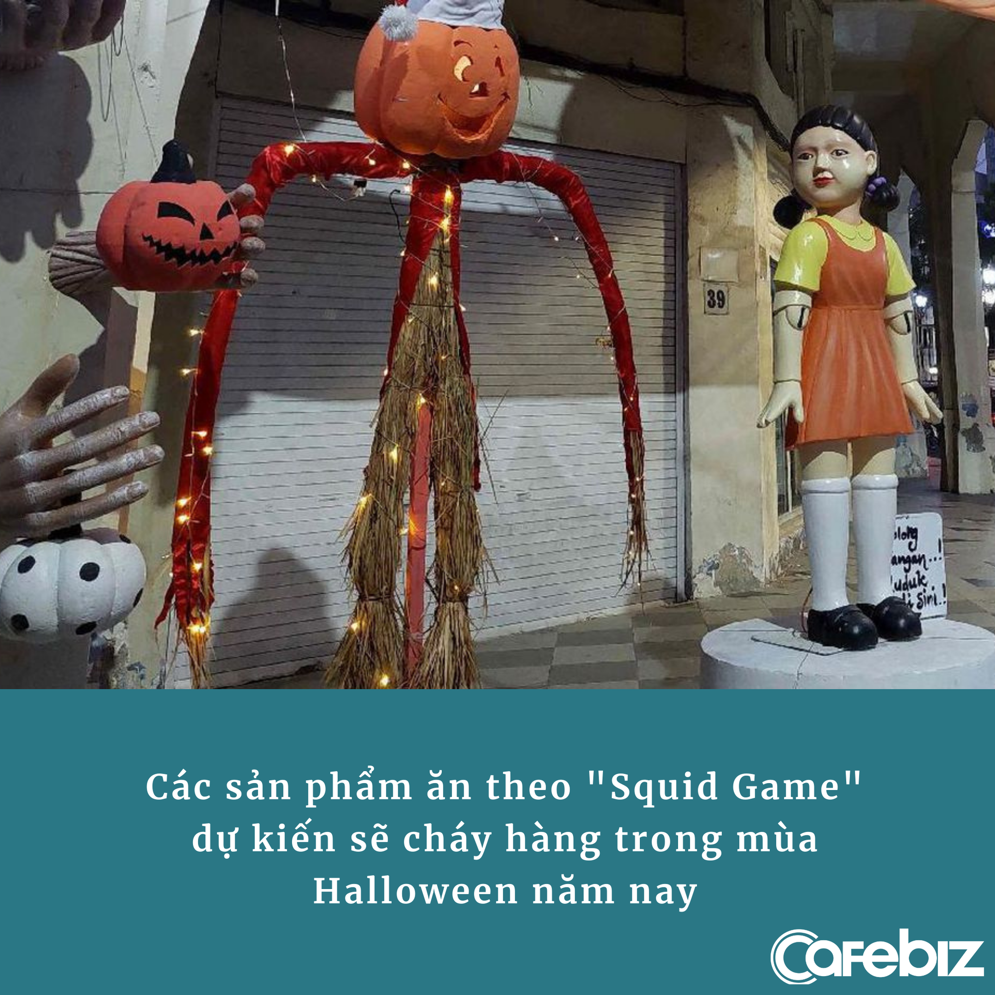 ‘Đỉnh’ như Squid Game: Bị cấm cửa vẫn thành bom tấn, từ quán cafe đến hàng đồ chơi đều kiếm bộn tiền nhờ đồ ăn theo - Ảnh 2.