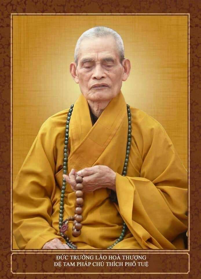 Đại Lão Hòa Thượng Thích Phổ Tuệ, Pháp Chủ Giáo Hội Phật Giáo Việt Nam Viên  Tịch - Dntt Online