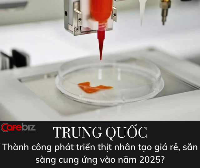 Thịt lợn nhân tạo Trung Quốc: Giá rẻ, vị không tệ, sẽ phủ sóng thị trường vào năm 2025 - Ảnh 1. Thịt lợn nhân tạo Trung Quốc: Giá rẻ, vị không tệ, sẽ phủ sóng thị trường vào năm 2025 - Ảnh 1.
