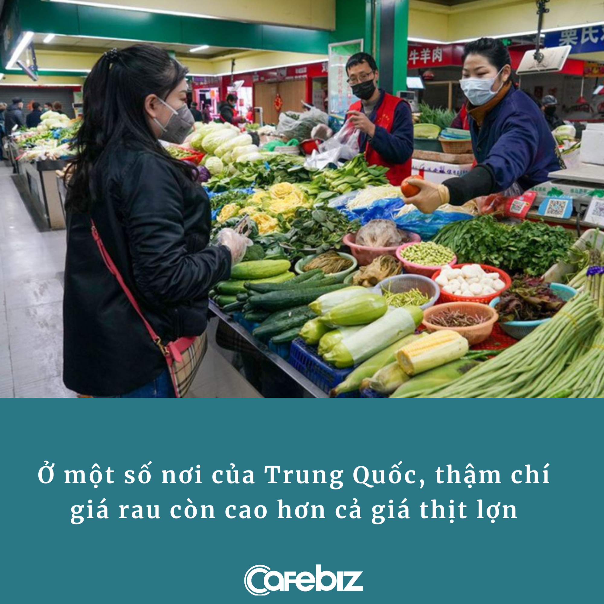 Nghịch lý ở Trung Quốc: Rau đắt hơn cả thịt lợn, dân tình xót tiền đến nỗi thà ăn thịt còn hơn - Ảnh 1. Nghịch lý ở Trung Quốc: Rau đắt hơn cả thịt lợn, dân tình xót tiền đến nỗi thà ăn thịt còn hơn - Ảnh 1.