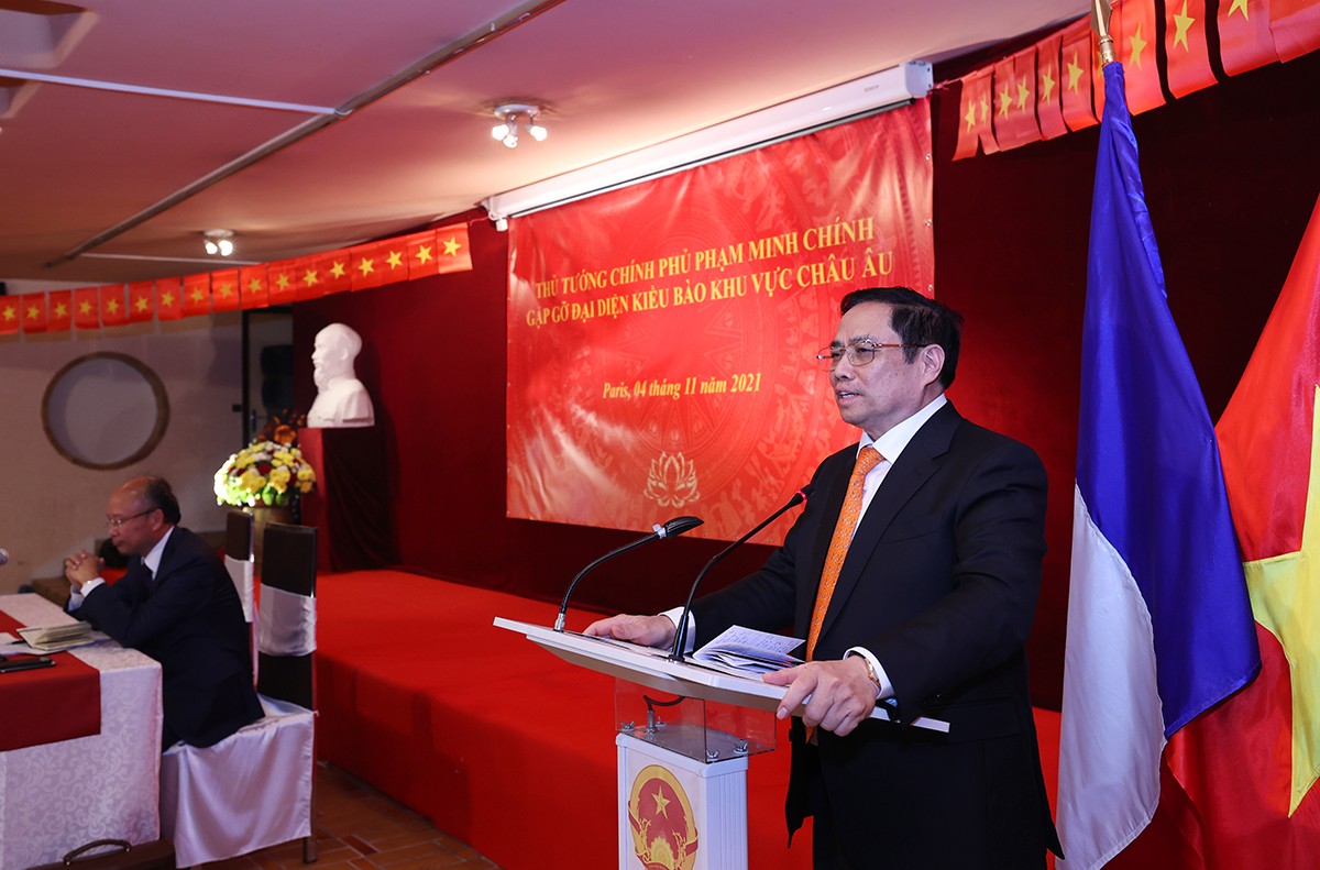 Thủ tướng Phạm Minh Chính: Tạo điều kiện tốt nhất để kiều bào đóng góp xây dựng và phát triển đất nước - Ảnh 2.