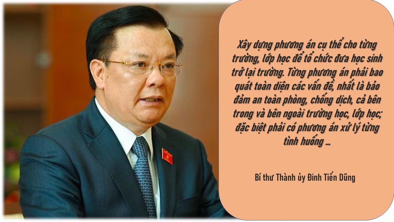 Bí thư Thành ủy Hà Nội: Từng bước đưa hệ thống giáo dục Thủ đô trở lại “bình thường mới” - Ảnh 7.