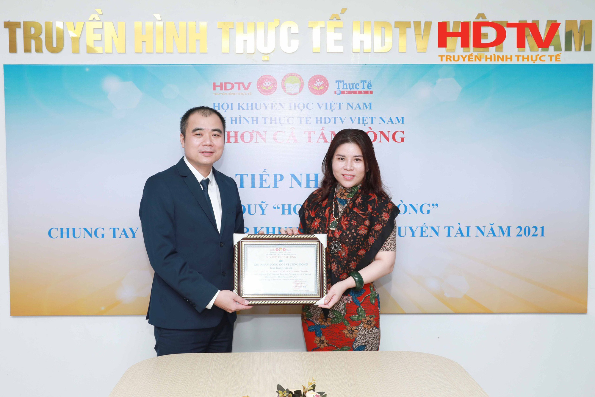 HDTV Việt Nam thực hiện công tác thiện nguyện - Khuyến học Quý 4 năm 2021 - Ảnh 3.