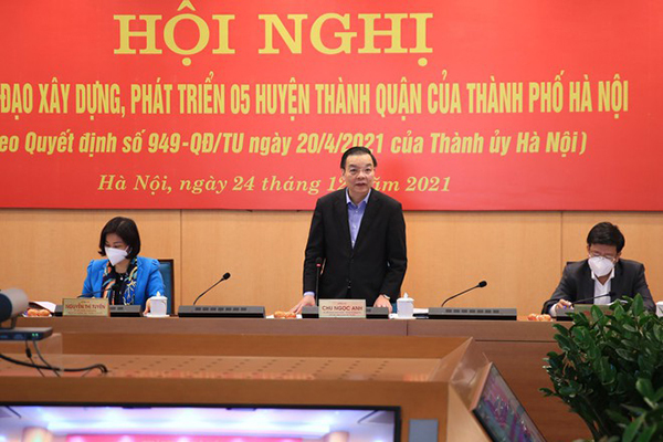 Phát triển 5 huyện thành quận của TP Hà Nội: Cần xây lộ trình cụ thể hoàn thành các tiêu chí - Ảnh 1.