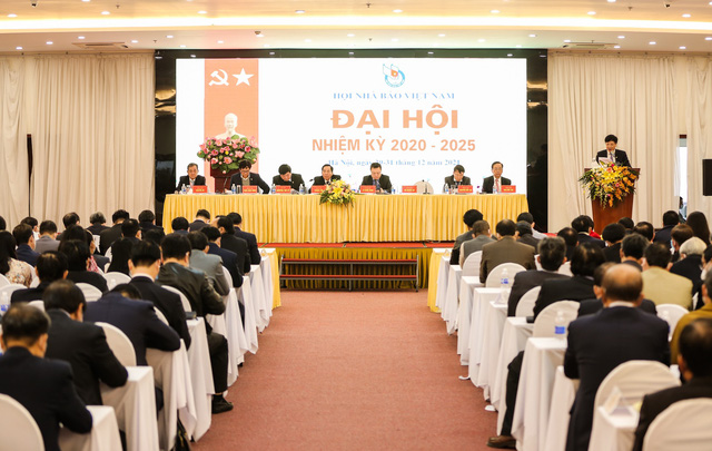 Toàn cảnh Đại hội Đại biểu toàn quốc Hội Nhà báo Việt Nam nhiệm kỳ 2020 – 2025