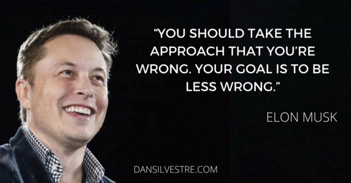 10 bí mật về năng suất đỉnh cao của Elon Musk, bạn có thể áp dụng: Nên tập tư duy ‘mình đã sai’, lúc đó mục tiêu của bạn sẽ ít phạm sai lầm hơn (P.4) - Ảnh 2. 10 bí mật về năng suất đỉnh cao của Elon Musk, bạn có thể áp dụng: Nên tập tư duy ‘mình đã sai’, lúc đó mục tiêu của bạn sẽ ít phạm sai lầm hơn (P.4) - Ảnh 2.