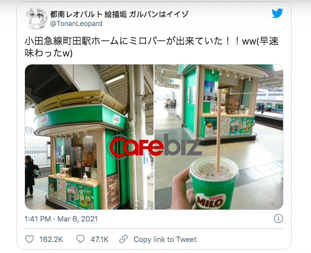 Kỳ tích của Milo ở Nhật Bản: Chỉ bằng 1 dòng tweet khiến cả nước điên cuồng săn lùng, nhu cầu tăng 700%, Nestle không còn hàng để bán buộc hàng triệu người phải nhịn uống suốt 3 tháng - Ảnh 1.