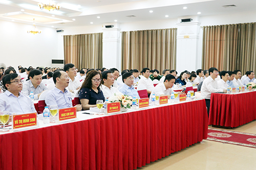 Nghệ An: Hội nghị trực tuyến quán triệt Nghị quyết Đại hội XIII của Đảng  - Ảnh 1.