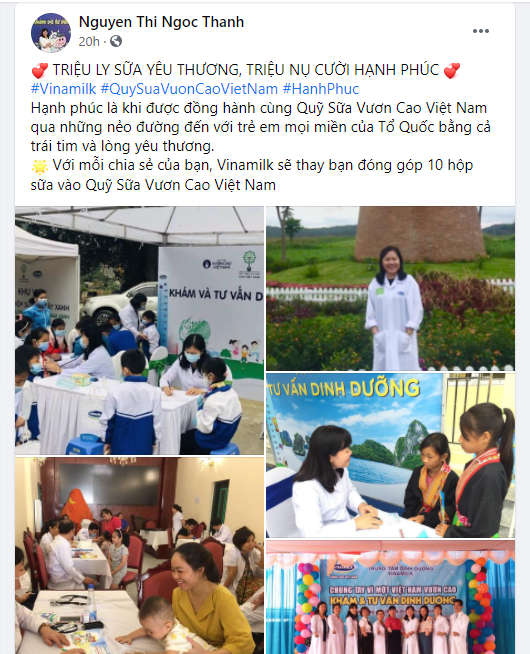Nhân kỷ niệm 45 năm thành lập, Vinamilk và Quỹ sữa Vươn cao Việt Nam khởi động hành trình 2021 với chiến dịch &quot;Triệu ly sữa yêu thương, triệu nụ cười hạnh phúc&quot; - Ảnh 2.