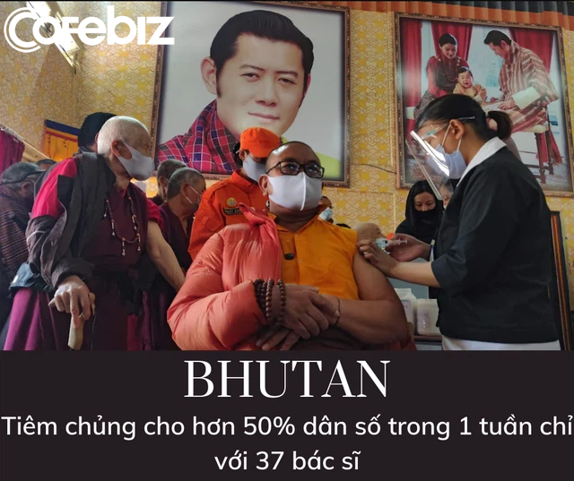 Quốc gia hạnh phúc Bhutan khiến thế giới kinh ngạc: Tiêm chủng cho hơn 50% dân số trong 1 tuần chỉ với 37 bác sĩ  - Ảnh 2.
