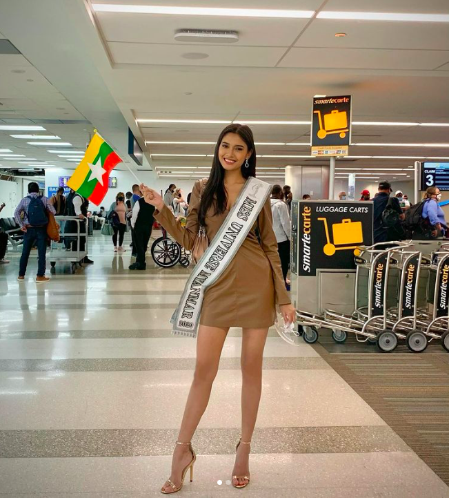 Hy hữu: Hoa hậu Myanmar không có gì để trình diễn tại Miss Universe 2020 vì... bị thất lạc hành lý - Ảnh 3.