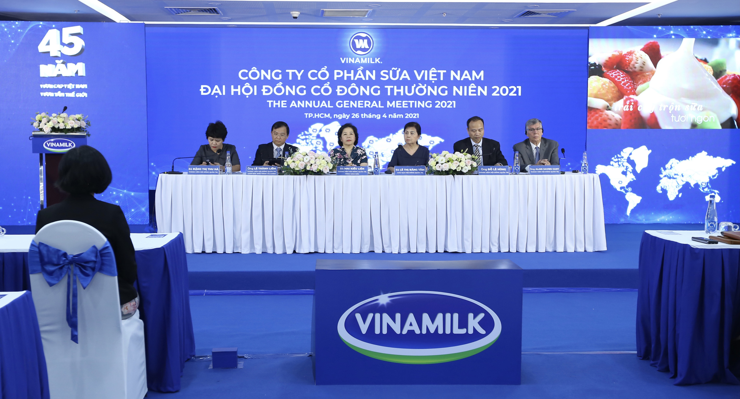 Vinamilk tiếp tục trong nhóm công ty kinh doanh hiệu quả nhất Việt Nam   Kinh doanh  Vietnam VietnamPlus