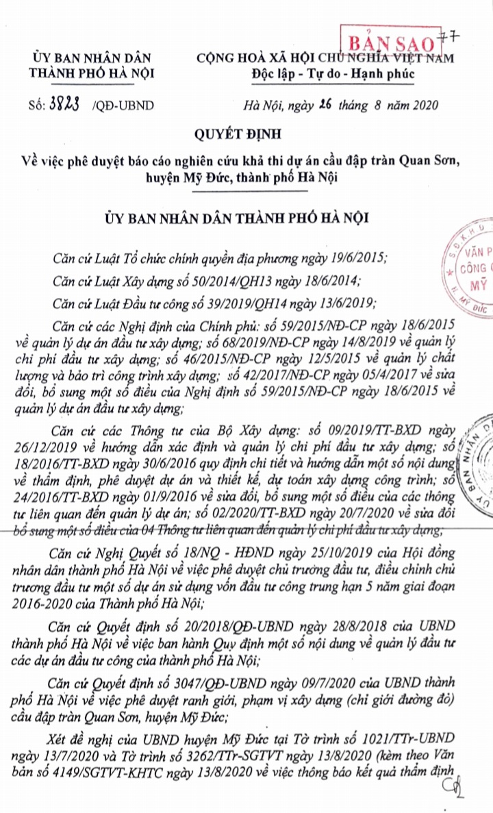 Dự án Cầu đập tràn Quan Sơn và những bất cập từ thực tiễn cần thay đổi - Ảnh 1.