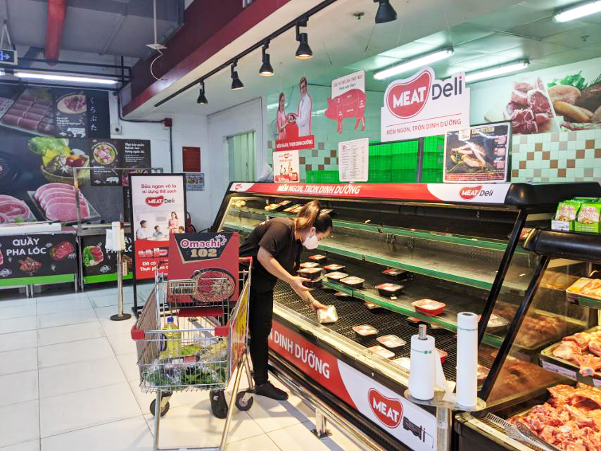 Thịt heo sạch MEATDeli và GÀ TƯƠI 3F “cháy hàng” trên toàn hệ thống VinMart/VinMart+ tại TP. Hồ Chí Minh - Ảnh 1.