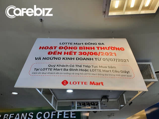 Một đại siêu thị đóng cửa giữa mùa dịch: Lotte Mart ở Mipec Tây Sơn sẽ ngừng hoạt động từ tháng 7/2021 - Ảnh 1. Một đại siêu thị đóng cửa giữa mùa dịch: Lotte Mart ở Mipec Tây Sơn sẽ ngừng hoạt động từ tháng 7/2021 - Ảnh 1.