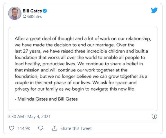 Số phận của quỹ từ thiện 50 tỷ USD sẽ ra sao khi vợ chồng Bill Gates ly hôn? - Ảnh 1.