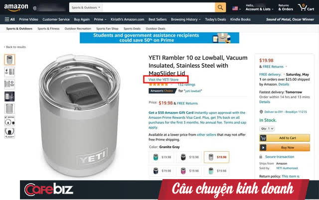 Nghịch lý của việc phát triển thương hiệu trên Amazon: Bán hàng hay thuê khách hàng? - Ảnh 2. Nghịch lý của việc phát triển thương hiệu trên Amazon: Bán hàng hay thuê khách hàng? - Ảnh 2.