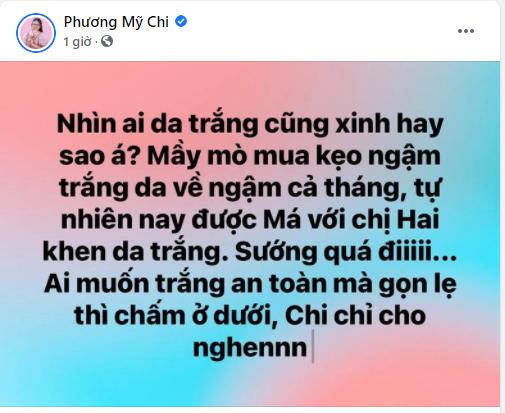 Bị phản đối vì quảng cáo kẹo ngậm trắng da thần kỳ, Phương Mỹ Chi lên tiếng xin lỗi, cư dân mạng nhắn nhủ: Đừng đi vào vết xe đổ của Hồng Vân, Quyền Linh,... - Ảnh 1. Bị phản đối vì quảng cáo kẹo ngậm trắng da thần kỳ, Phương Mỹ Chi lên tiếng xin lỗi, cư dân mạng nhắn nhủ: Đừng đi vào vết xe đổ của Hồng Vân, Quyền Linh,... - Ảnh 1.
