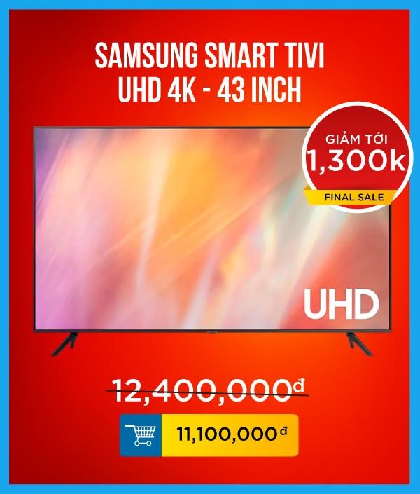 Sunshine Mall hòa nhịp cùng Đội tuyển Việt Nam, đồng loạt giảm giá cực sốc Tivi Samsung - Ảnh 2.