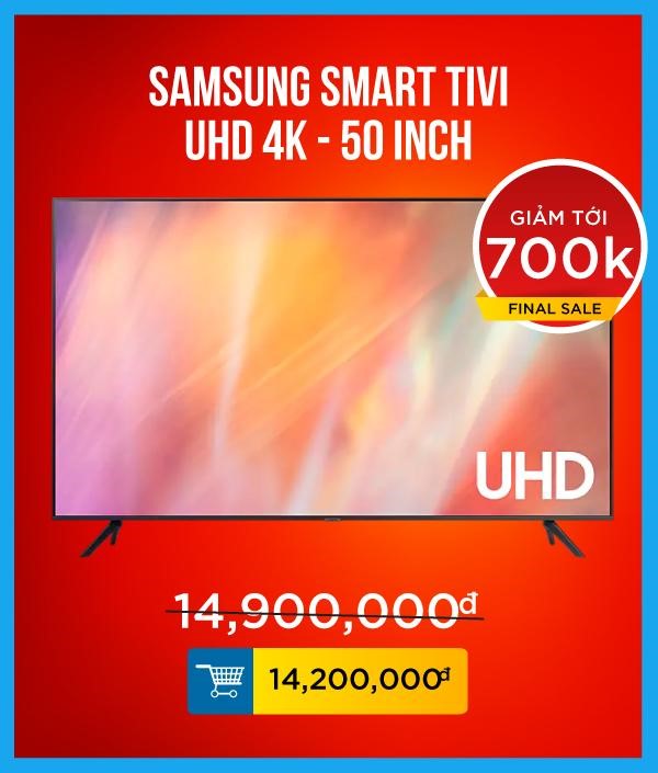 Sunshine Mall hòa nhịp cùng Đội tuyển Việt Nam, đồng loạt giảm giá cực sốc Tivi Samsung - Ảnh 3.