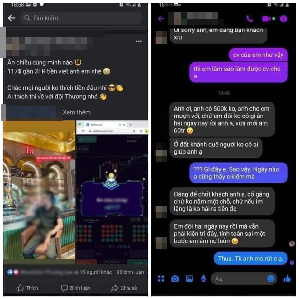 Đăng ảnh dạy cách kiếm tiền tỷ mà hot girl tài chính lại lộ tin nhắn vay tiền vì đói 2 ngày nay rồi? - Ảnh 4. Đăng ảnh dạy cách kiếm tiền tỷ mà hot girl tài chính lại lộ tin nhắn vay tiền vì đói 2 ngày nay rồi? - Ảnh 4.