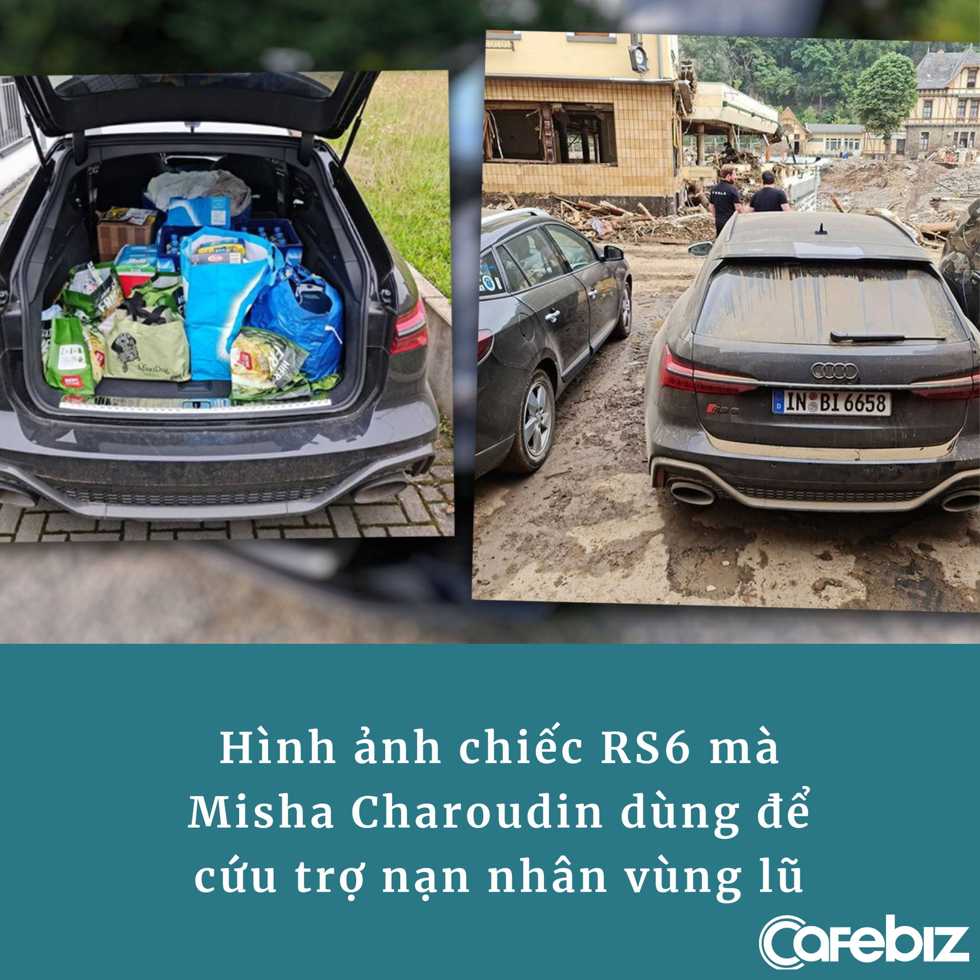 Audi gây phẫn nộ khi trách YouTuber đem xe do hãng cho mượn đi cứu trợ lũ lụt: ‘Xe của chúng tôi nên chạy ở đường đua’ - Ảnh 1.