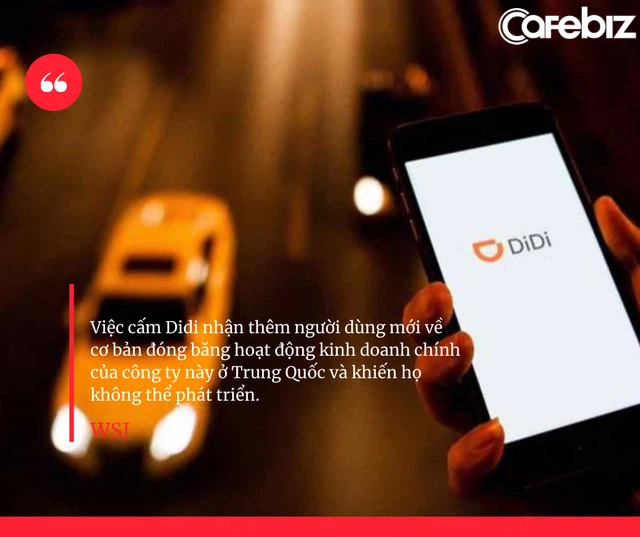 Nghi lưu trữ dữ liệu người dùng ở Mỹ, nền tảng gọi xe tỷ USD Didi Chuxing bị Trung Quốc yêu cầu gỡ bỏ khỏi mọi kho ứng dụng, hoạt động kinh doanh đóng băng - Ảnh 1.