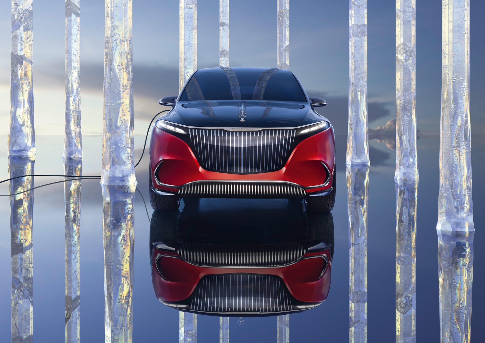 Mercedes Maybach EQS SUV concept ra mắt: Thiết kế tương lai, nội thất hạng A , SUV siêu sang trong mơ cũng chỉ đến thế - Ảnh 1.