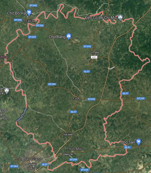 Bắc Giang: Phê duyệt dự án tuyến đường kết nối từ ĐT.295 đến QL.37 huyện Lạng Giang - Ảnh 1.