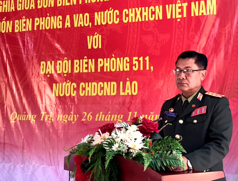 Quảng Trị: Tổ chức kết nghĩa Đồn biên phòng Việt Nam và Lào - Ảnh 2.
