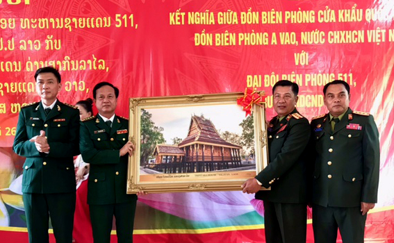 Quảng Trị: Tổ chức kết nghĩa Đồn biên phòng Việt Nam và Lào - Ảnh 5.