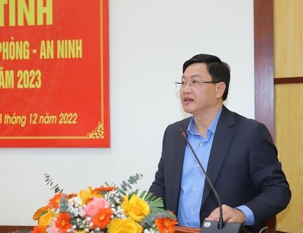 UBND tỉnh Thanh Hóa tổ chức hội nghị triển khai nhiệm vụ kinh tế - xã hội, quốc phòng - an ninh và phát động phong trào thi đua năm 2023 - Ảnh 2.