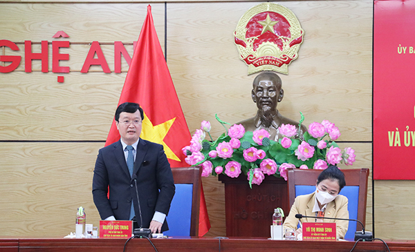 Nghệ An: UBND tỉnh và Ủy ban MTTQ tỉnh ký Quy chế phối hợp giai đoạn 2022-2026 - Ảnh 3.
