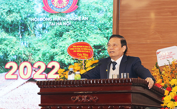 Nghệ An: Lãnh đạo tỉnh gặp mặt Hội đồng hương tại thủ đô Hà Nội - Ảnh 4.