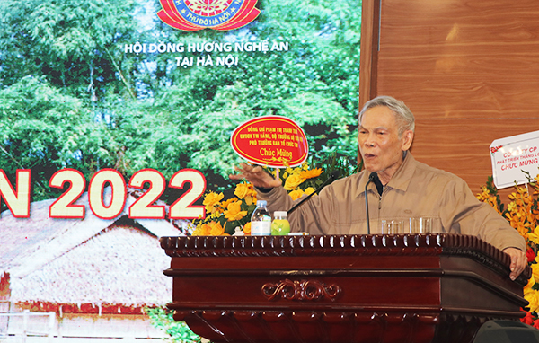 Nghệ An: Lãnh đạo tỉnh gặp mặt Hội đồng hương tại thủ đô Hà Nội - Ảnh 3.