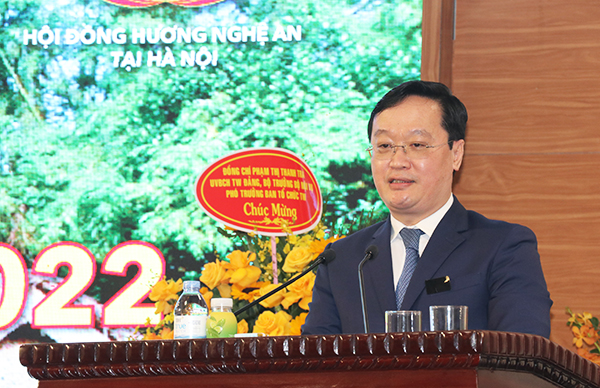 Nghệ An: Lãnh đạo tỉnh gặp mặt Hội đồng hương tại thủ đô Hà Nội - Ảnh 2.
